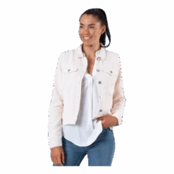 ONLY Engo-Nelle L/S Cord Jacket Cc Pnt Grey