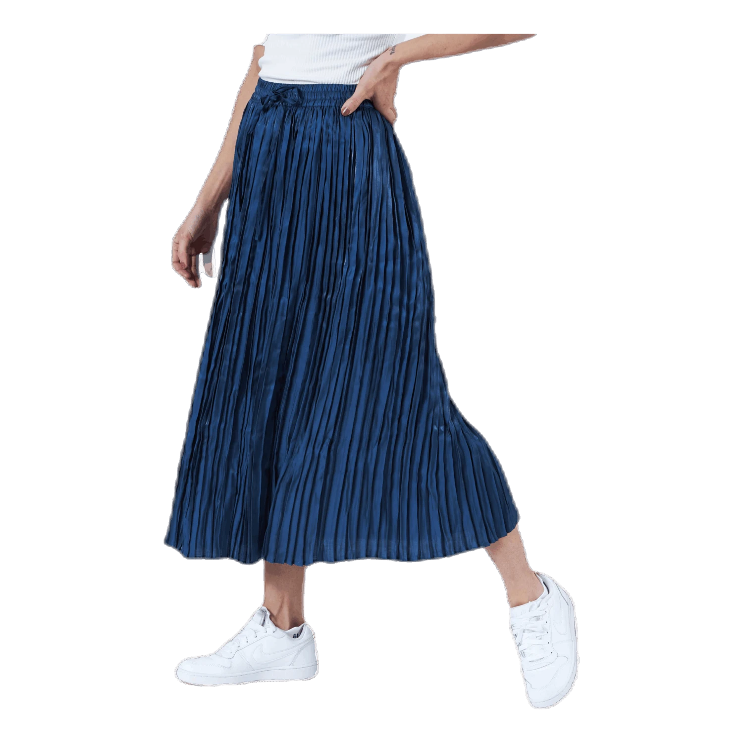 ONLY Liva Plisse Skirt Blue 6 ONLY Liva Plisse Skirt Blue - Image 4