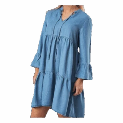 Pieces Why Abby 3/4 Lyocell Dress-Bi Blue 9 Pieces Why Abby 3/4 Lyocell Dress-Bi Blue -BJØRN BORG kauppa 5714509014943 008 4f09833f579149cd9aa347c1e82d2ba3