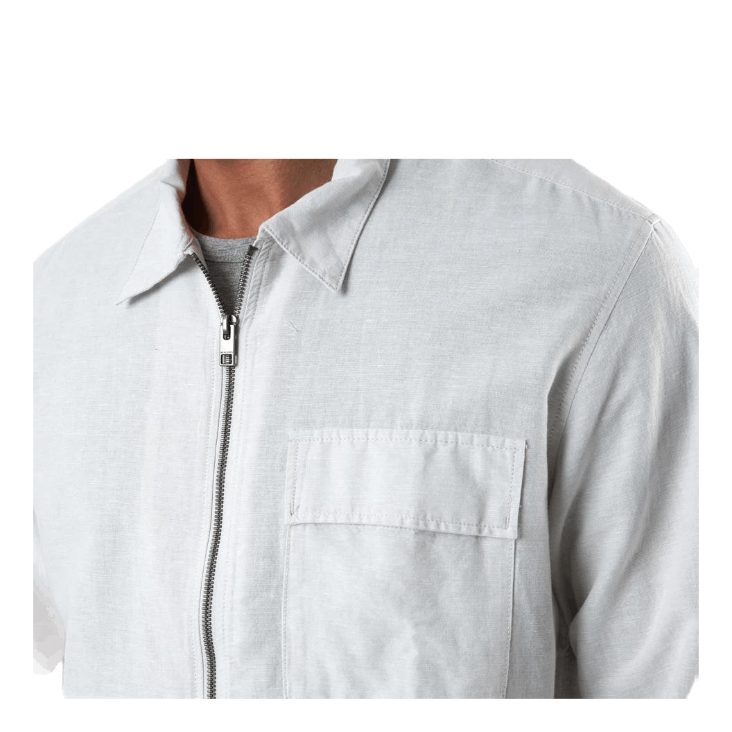 Jack & Jones Life Linen Shirt Ls One Pocket White 8 Jack & Jones Life Linen Shirt Ls One Pocket White - Image 6