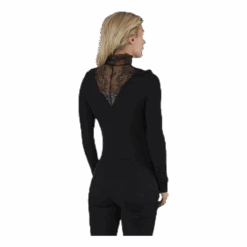 Pieces Siri Ls T-Neck Top Black -BJØRN BORG kauppa 5714513751131 004 008539031e494c8aab06bd9ac3aee1c5