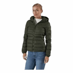 ONLY Tahoe Hood Jacket Otw Green
