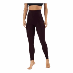 Endurance Yalia Seamless Wool Baselayer Tights Purple