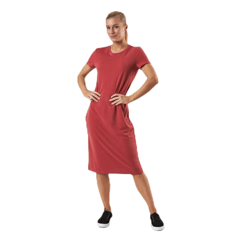 ONLY Willow Life S/S Dress Red 3 ONLY Willow Life S/S Dress Red