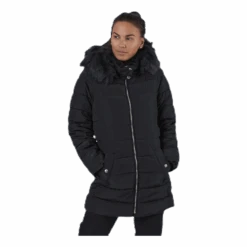 ONLY Camilla Quilted Coat Cc Otw Black