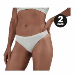 Pieces Ymmi Thong 2-Pack White