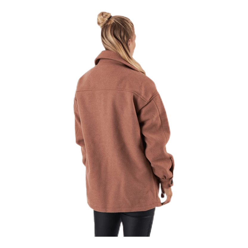 ONLY Liva Shacket Otw Beige 5 ONLY Liva Shacket Otw Beige - Image 3