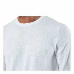 Jack & Jones Blacamp Knit Structure Crew Neck White -BJØRN BORG kauppa 5714920997702 005 d19c66f08e0d429a97641e480ad34bab