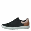 ECCO Soft 7 W Black/rose Dust/lion