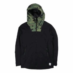 ColourWear Block Jacket Black