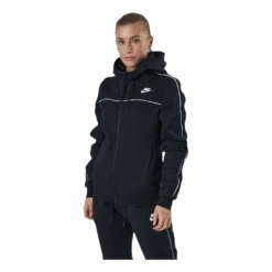 Nike Women Millennium Full-zip Hood Black/white