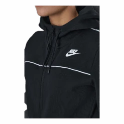 Nike Women Millennium Full-zip Hood Black/white -BJØRN BORG kauppa 60428 58 004