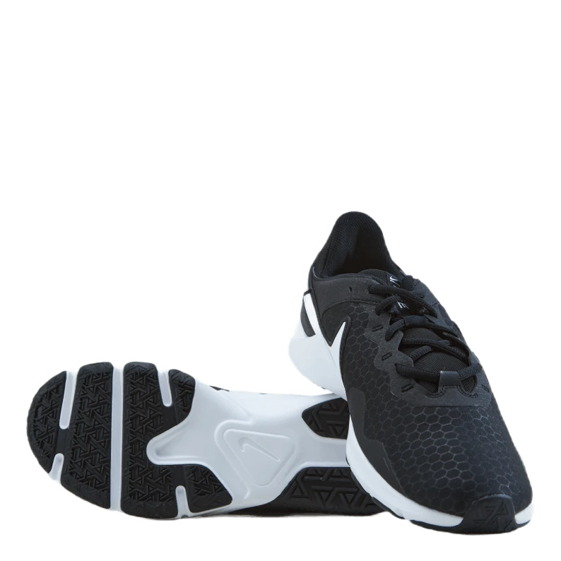 Nike Legend Essential 2 Men's Training Shoes BLACK/WHITE-METALLIC SILVER 9 Nike Legend Essential 2 Men's Training Shoes BLACK/WHITE-METALLIC SILVER - Image 7