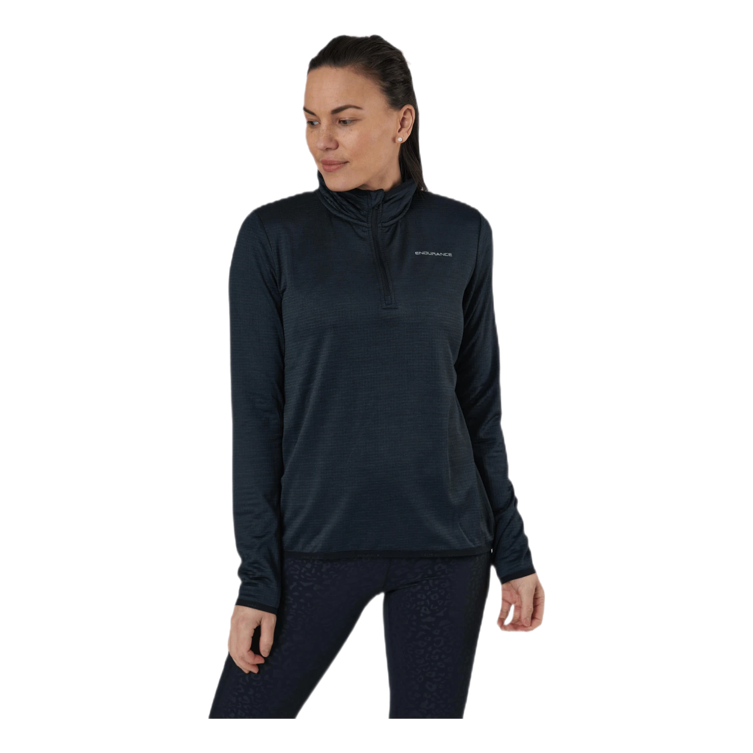 Endurance Vironic W Waffle Melange Loose Svart 3 Endurance Vironic W Waffle Melange Loose Svart