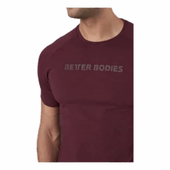 Gym Tapered Tee Maroon 7 Gym Tapered Tee Maroon -BJØRN BORG kauppa 60444 56 004