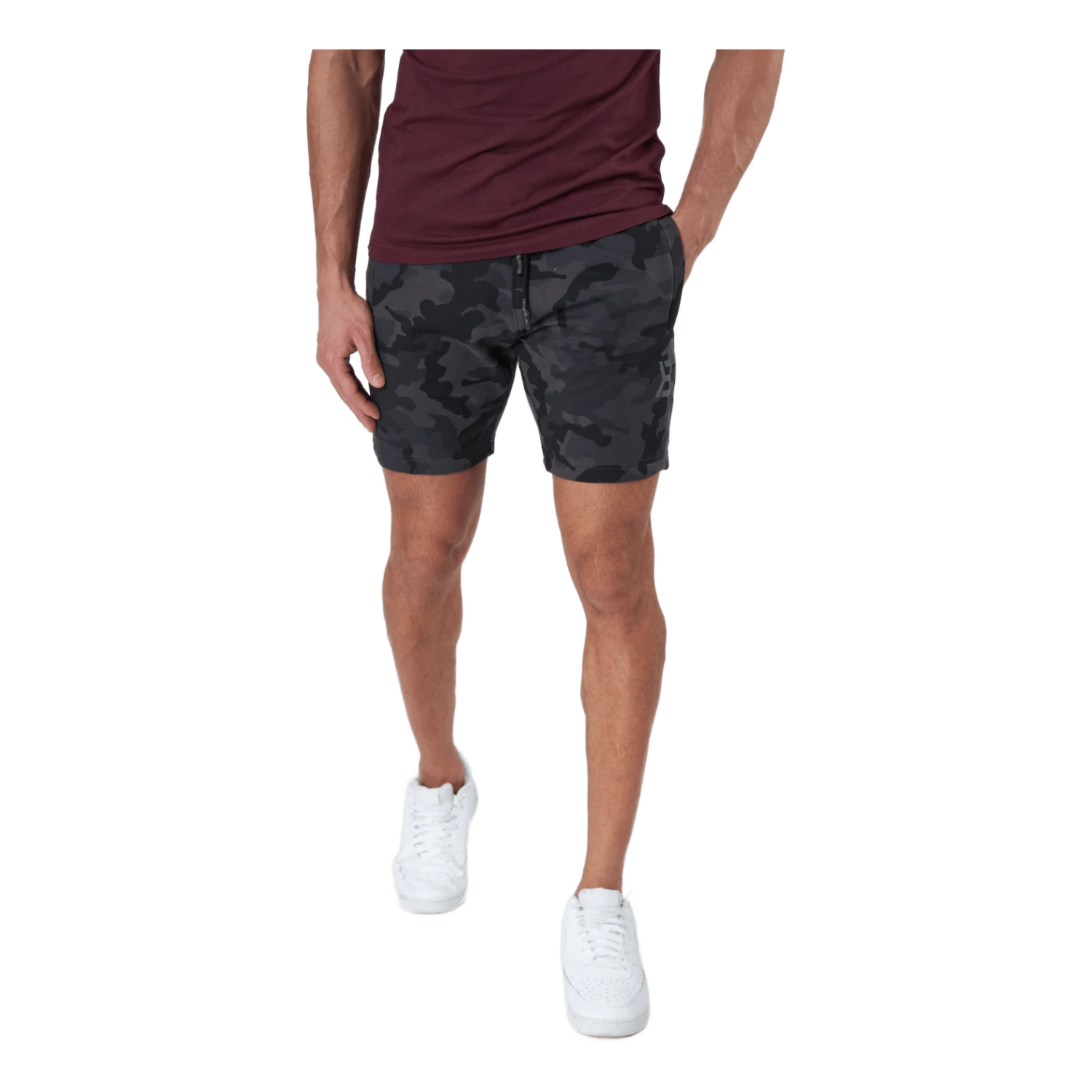 Tapered Sweatshorts Dark Camo 4 Tapered Sweatshorts Dark Camo - Image 2