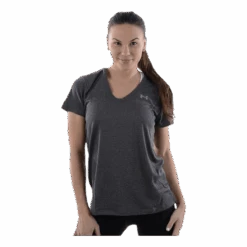 Under Armour Solid Tech SS Grey