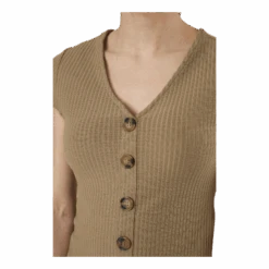 ONLY Nella S/S Button Top Jrs Beige -BJØRN BORG kauppa 60449 94 004 1ce45b27 887e 4f20 88c7 c3b847fdac90