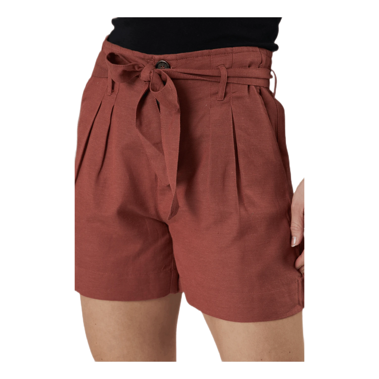 ONLY Viva Life Hw Belt Shorts Pnt Green 6 ONLY Viva Life Hw Belt Shorts Pnt Green - Image 4