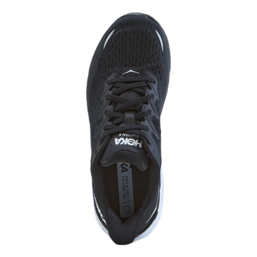 Hoka One One M Clifton 8 Black / White 7 Hoka One One M Clifton 8 Black / White - Image 5