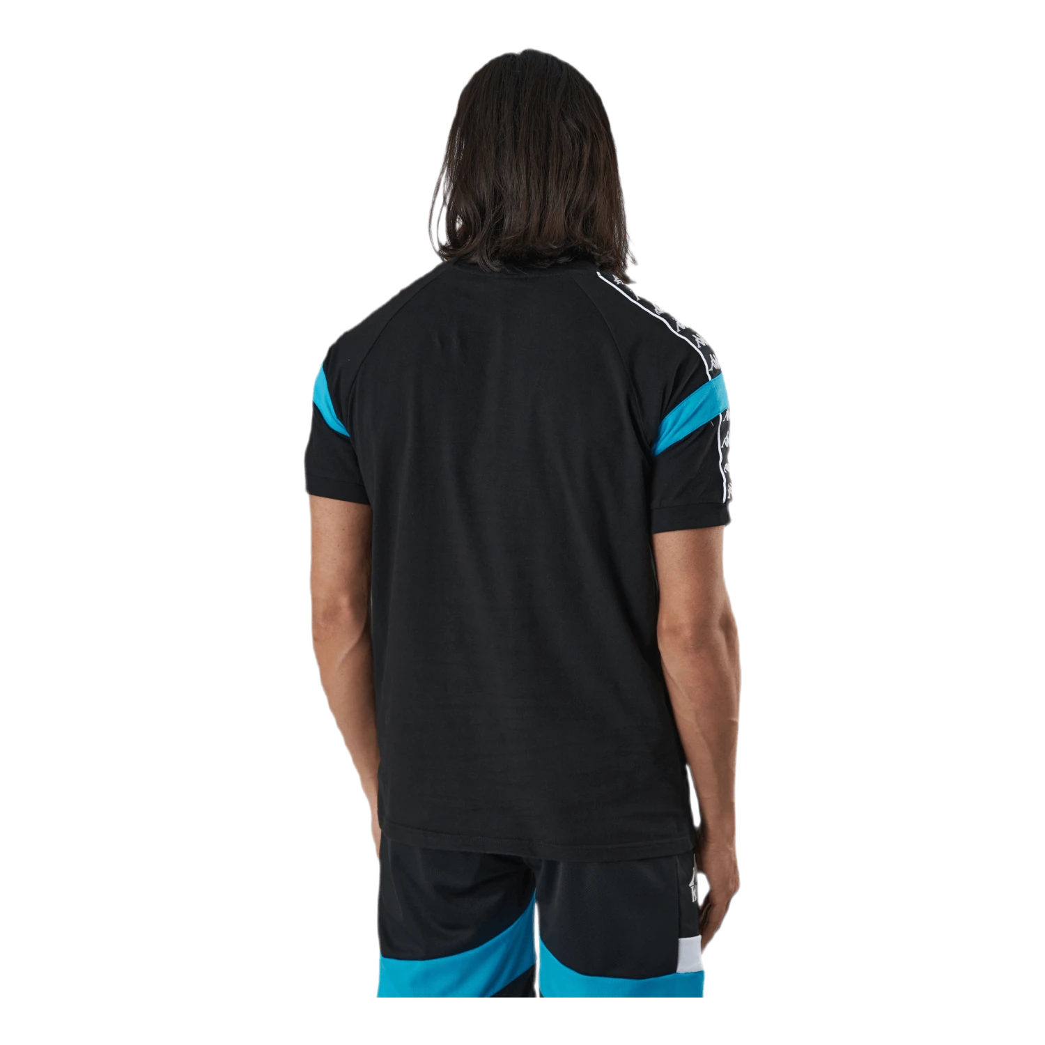 Kappa Tee, V-neck Auth Footb Edwin White/Black 5 Kappa Tee, V-neck Auth Footb Edwin White/Black - Image 3