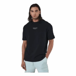 Jack & Jones Geo Box Fit Ss Tee Black