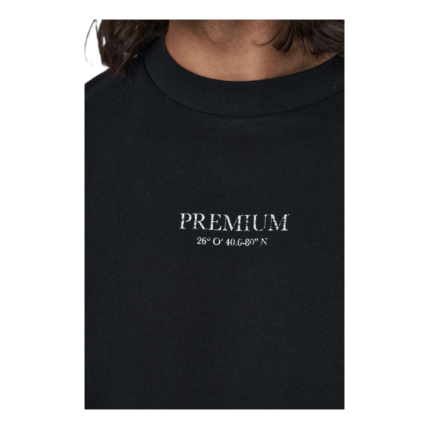 Jack & Jones Geo Box Fit Ss Tee Black 6 Jack & Jones Geo Box Fit Ss Tee Black - Image 4