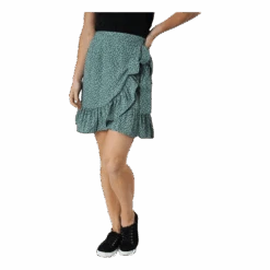 ONLY Olivia Wrap Skirt Wvn Green