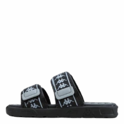 Kappa Slipper, Authentic Banda Aster Black/Silver