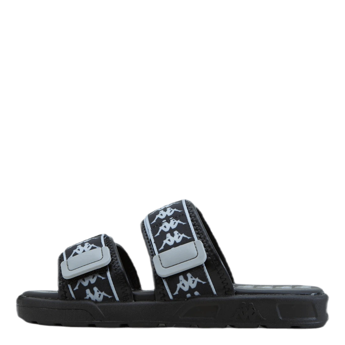 Kappa Slipper, Authentic Banda Aster Black/Silver 3 Kappa Slipper, Authentic Banda Aster Black/Silver