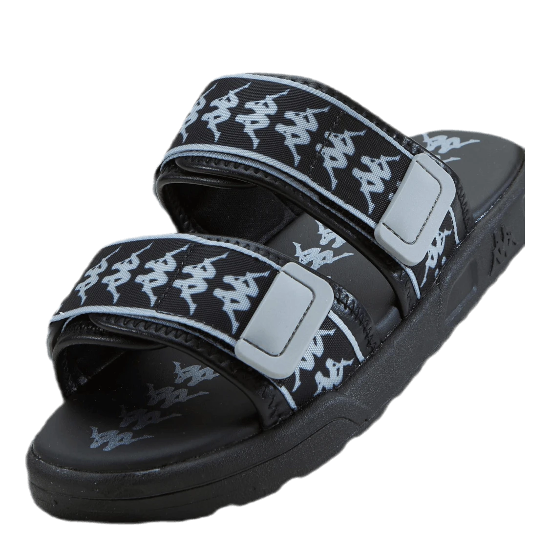 Kappa Slipper, Authentic Banda Aster Black/Silver 8 Kappa Slipper, Authentic Banda Aster Black/Silver - Image 6