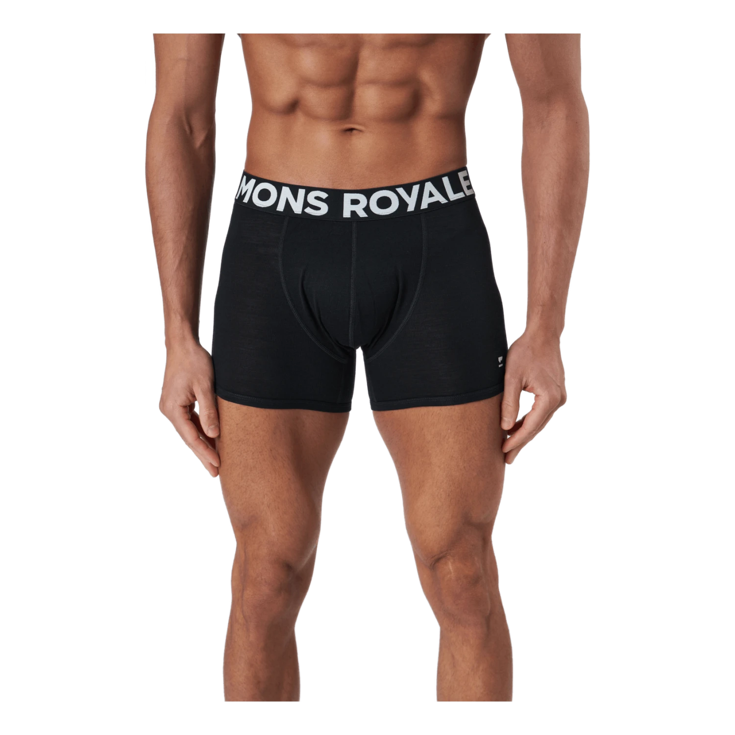 Mons Royale Hold 'em Shorty Boxer Black 3 Mons Royale Hold 'em Shorty Boxer Black