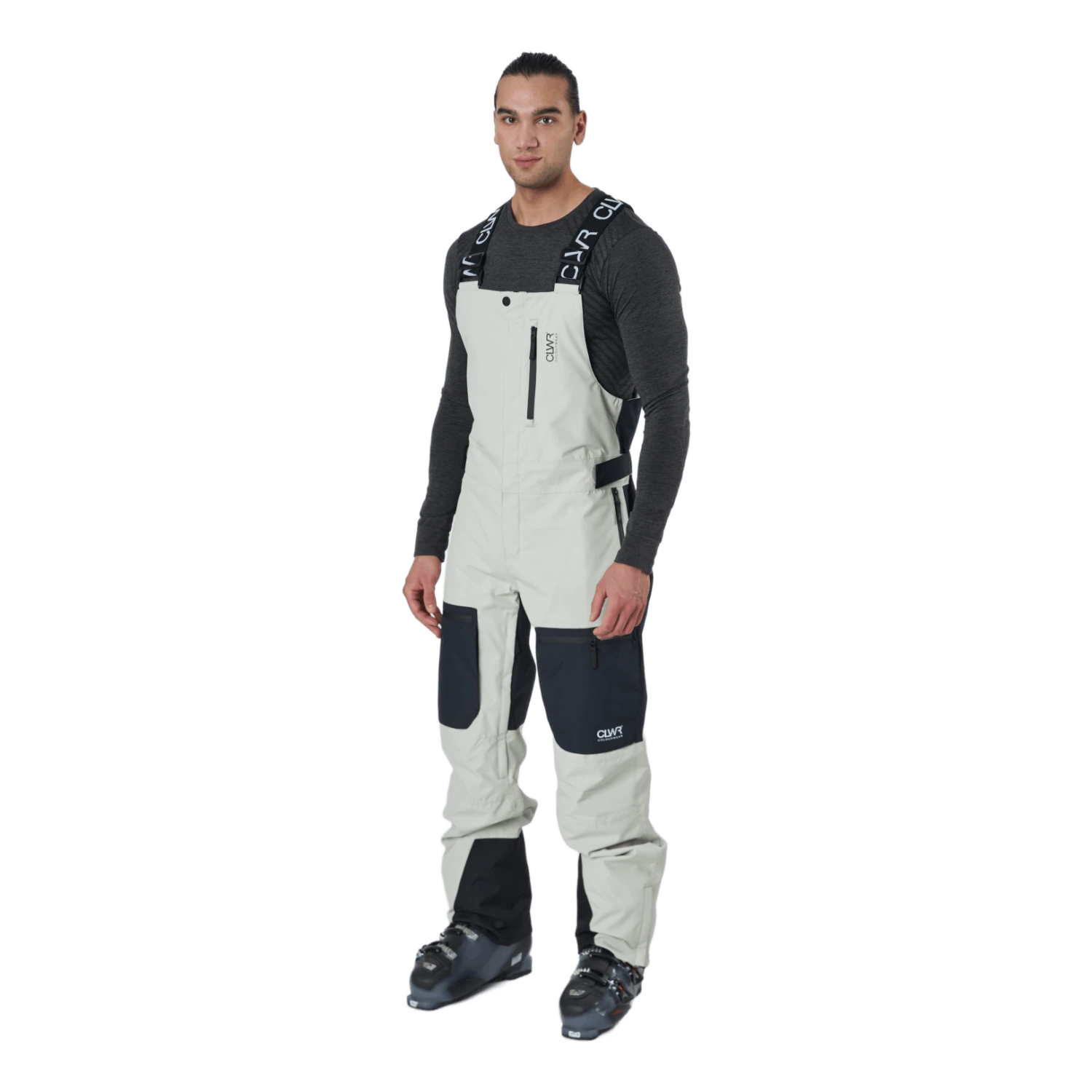 ColourWear Strix Bib Pant M Light Beige 725 3 ColourWear Strix Bib Pant M Light Beige 725