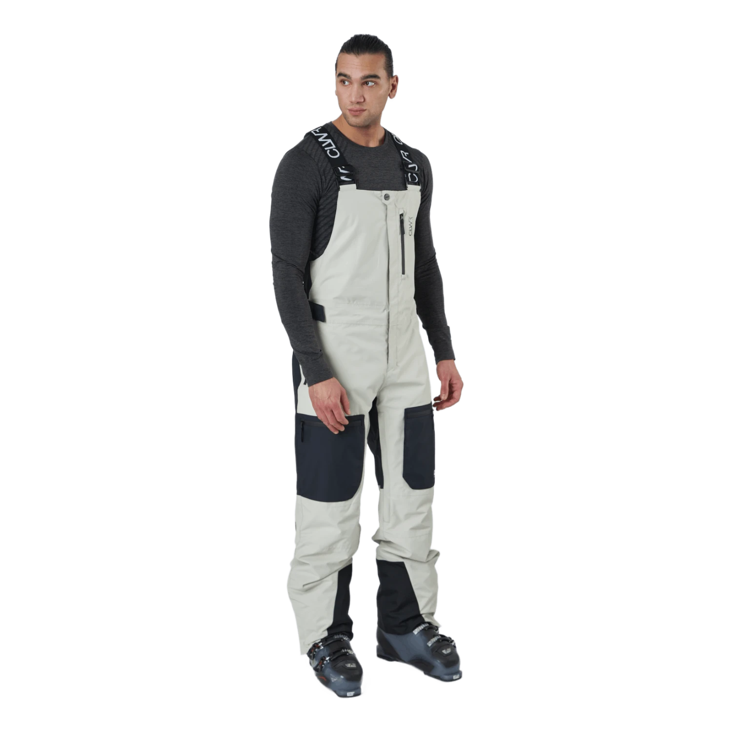ColourWear Strix Bib Pant M Light Beige 725 4 ColourWear Strix Bib Pant M Light Beige 725 - Image 2