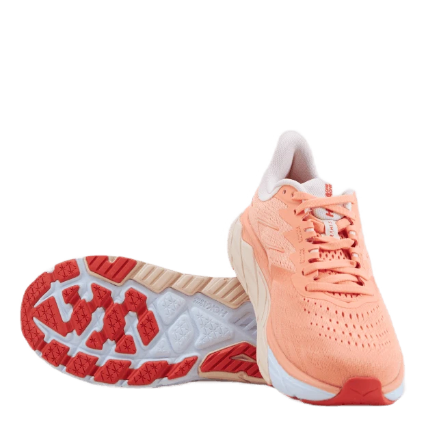 Hoka One One W Arahi 5 Cantaloupe / Silver Peony 9 Hoka One One W Arahi 5 Cantaloupe / Silver Peony - Image 7