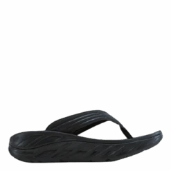 Hoka One One M ora recovery flip  Black / dark gull gray -BJØRN BORG kauppa 60474 17 003