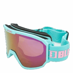 Rave Matt Mint W Pink Logo