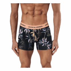 Jack & Jones Tropic Palm Trunks 3 Pack Röd
