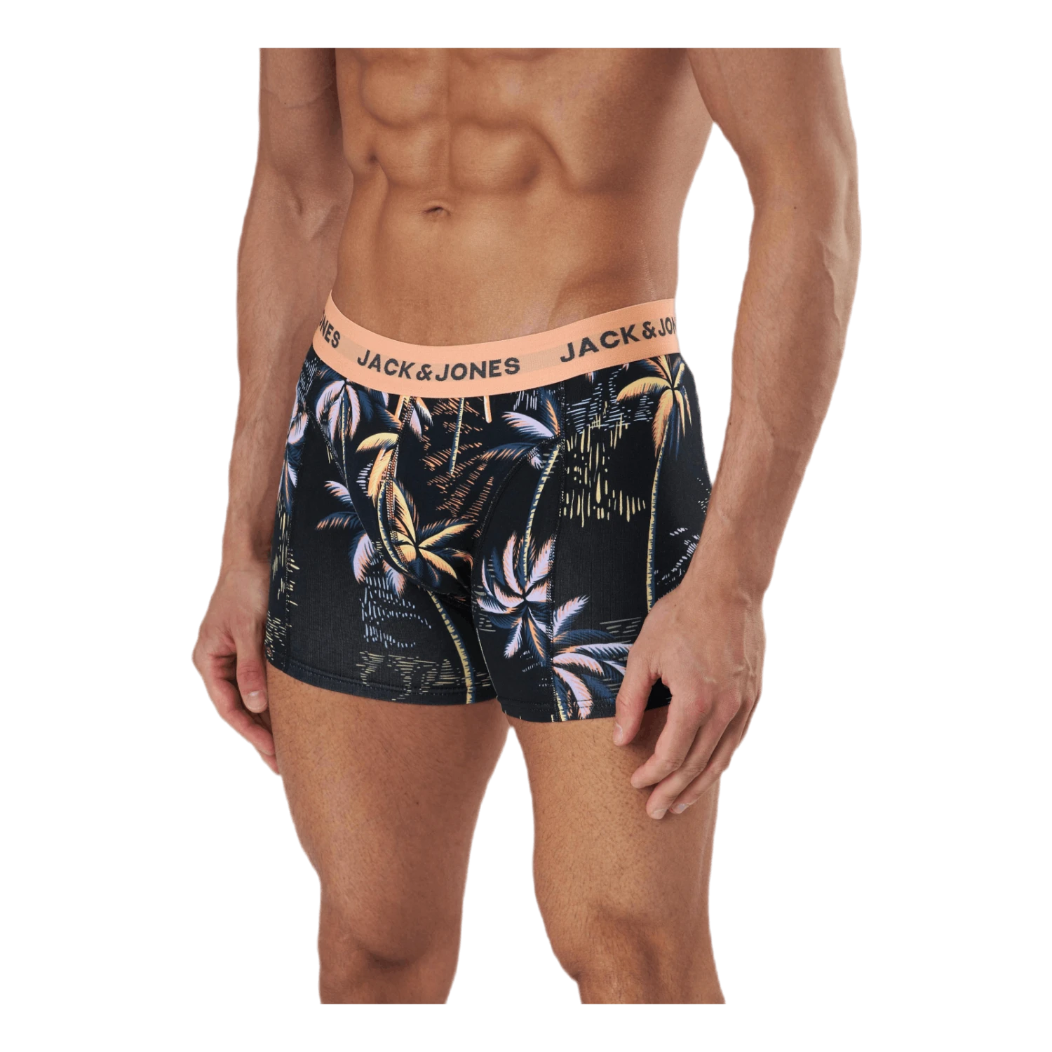 Jack & Jones Tropic Palm Trunks 3 Pack Röd 4 Jack & Jones Tropic Palm Trunks 3 Pack Röd - Image 2