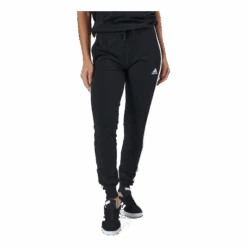 ADIDAS Essentials Slim Tapered Cuffed Pant Black / White