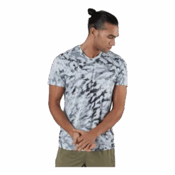 Adidas Fast Graphic Tee Primeblue Men Grey One / White