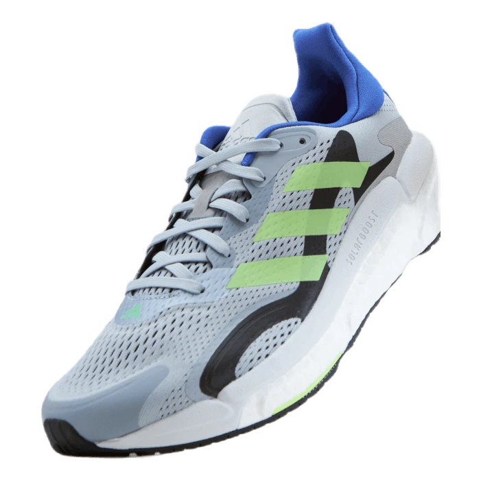 ADIDAS Solar Boost 3 M Halo Silver / Signal Green / Sonic Ink 8 ADIDAS Solar Boost 3 M Halo Silver / Signal Green / Sonic Ink - Image 6