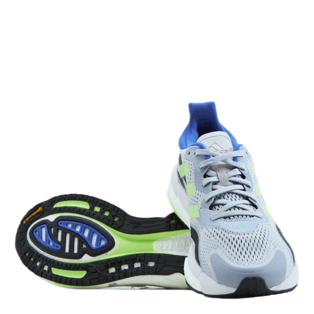 ADIDAS Solar Boost 3 M Halo Silver / Signal Green / Sonic Ink 9 ADIDAS Solar Boost 3 M Halo Silver / Signal Green / Sonic Ink - Image 7