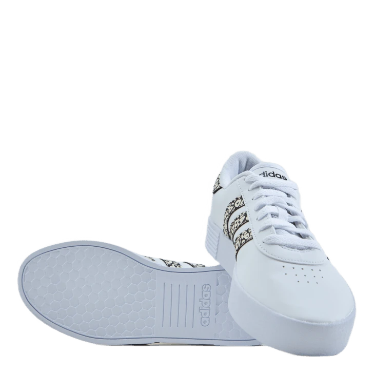 ADIDAS Court Bold Cloud White / Core Black / Wonder White 9 ADIDAS Court Bold Cloud White / Core Black / Wonder White - Image 7