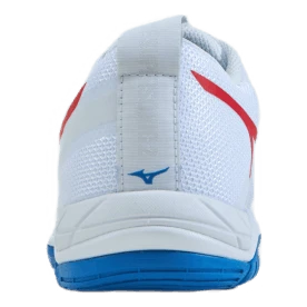 Mizuno Wave Supersonic 2 White / Ignition Red / French 4 Mizuno Wave Supersonic 2 White / Ignition Red / French - Image 2