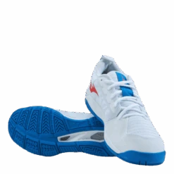 Mizuno Wave Supersonic 2 White / Ignition Red / French 15 Mizuno Wave Supersonic 2 White / Ignition Red / French -BJØRN BORG kauppa 60496 76 007