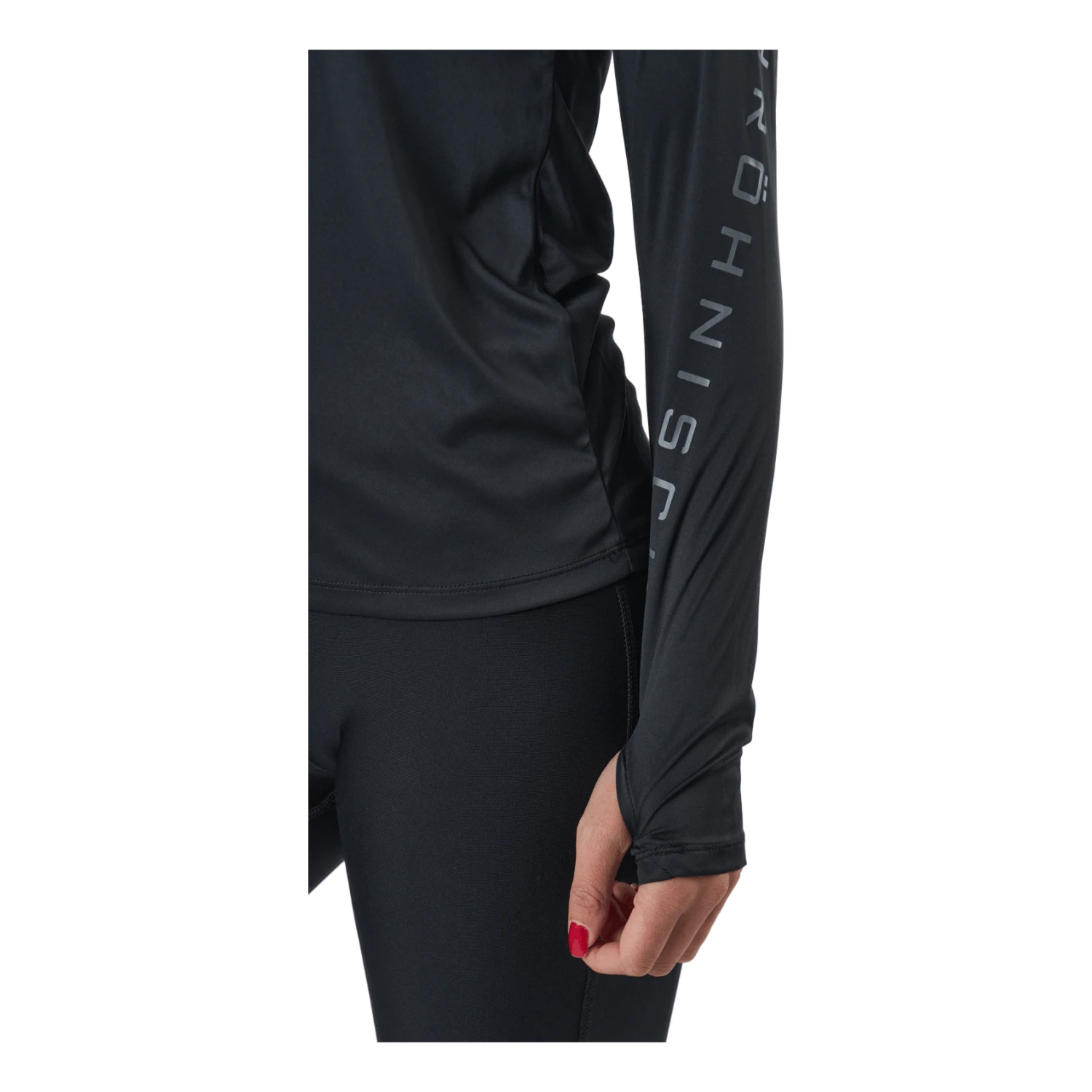 Röhnisch Active Logo Long Sleeve Black 7 Röhnisch Active Logo Long Sleeve Black - Image 5