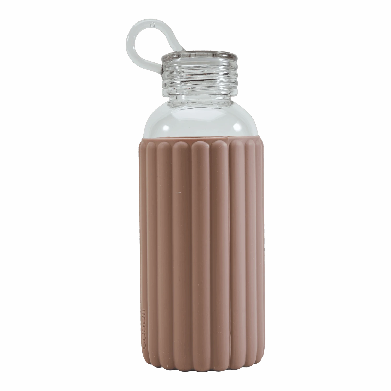 CASALL Sthlm Glass Bottle 0,5l Comfort Grey 4 CASALL Sthlm Glass Bottle 0,5l Comfort Grey - Image 2