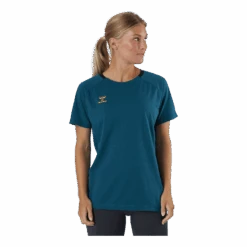 Hummel Hmlcima Xk T-shirt S/s Woman Blue Coral -BJØRN BORG kauppa 60507 73 002