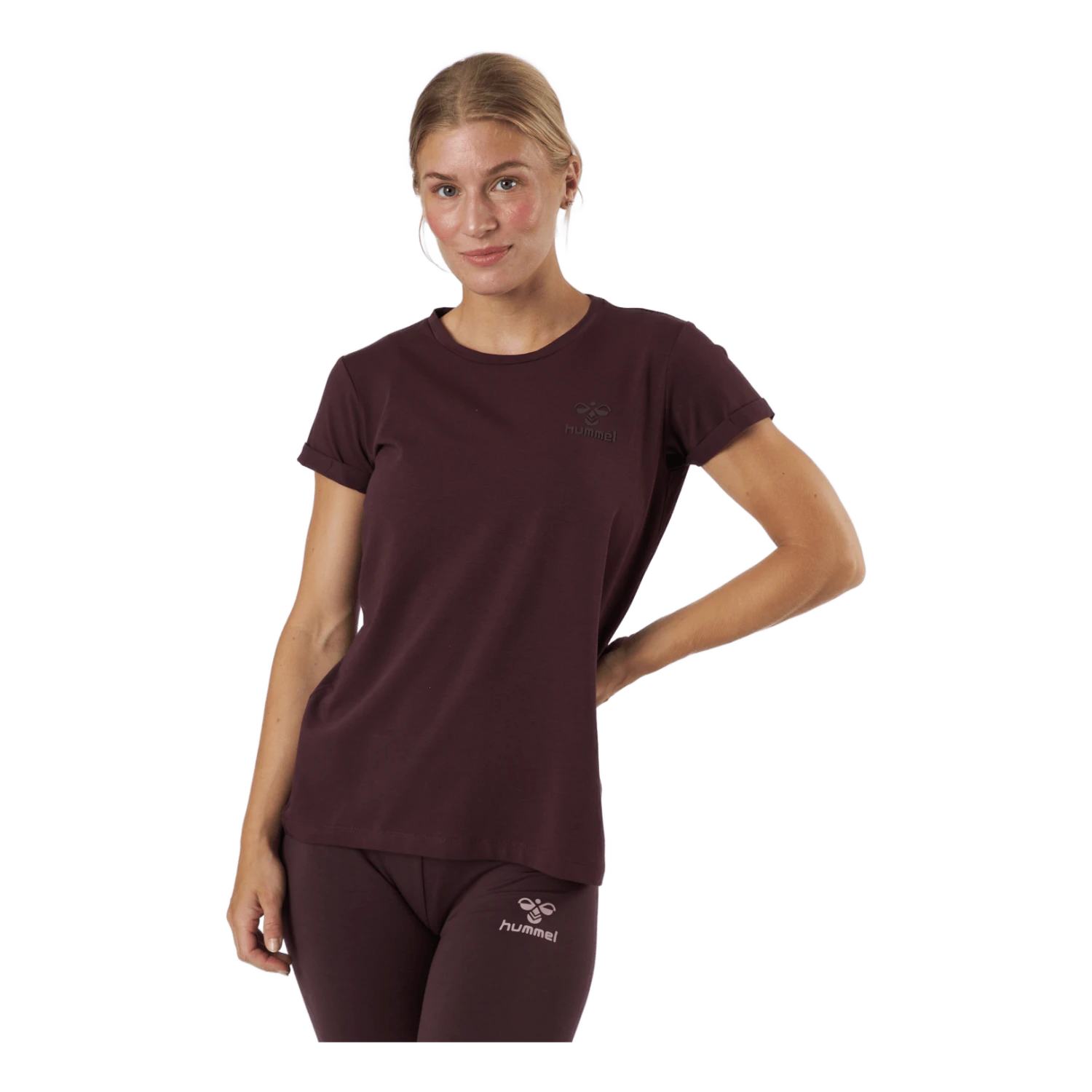 Hummel Hmlisobella T-shirt S/s Fudge 3 Hummel Hmlisobella T-shirt S/s Fudge